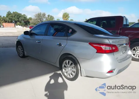 2016 Nissan Sentra S z USA, uszkodzony, nr VIN 3N1AB7AP5GY288586